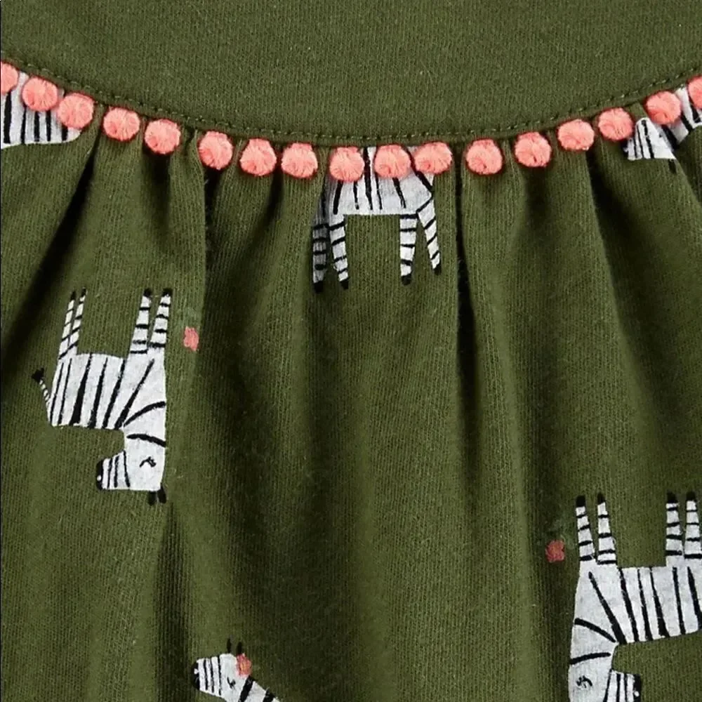 Carter’s Baby Zebra Printed Sunsuit